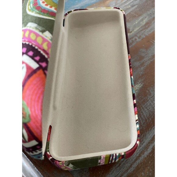 Vera Bradley Eyeglass Case Heirloom Paisley Clam Shell Hard Sunglasses - Picture 8 of 10